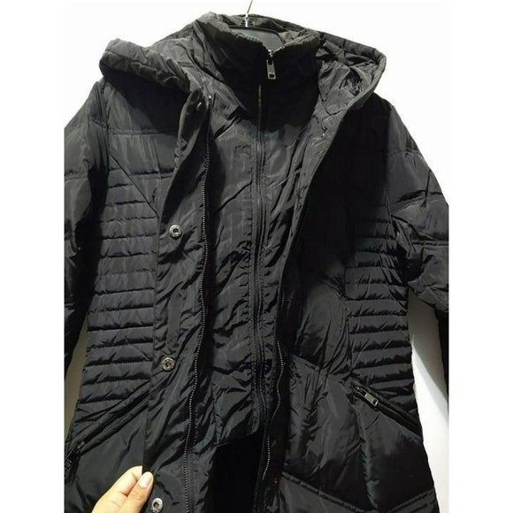 Classic OROLAY Black Duck Down Jacket "2 in 1 illusion" Size M - Picture 4 of 10